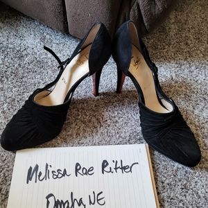 Louboutin suede heels